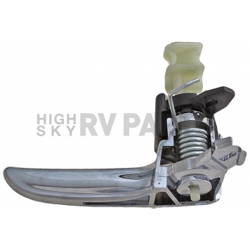 Help! By Dorman Interior Door Handle - Plastic Black Housing With Silver Lever Single - 79969-1