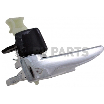 Help! By Dorman Interior Door Handle - Plastic Black Housing With Silver Lever Single - 79969-2