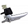 Help! By Dorman Interior Door Handle - Plastic Black Housing With Silver Lever Single - 79969