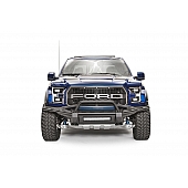 Fab Fours Bumper Premium 1-Piece Design Steel Black - FF17-D4372-1