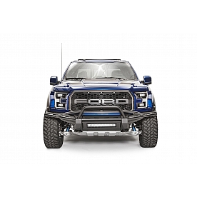 Fab Fours Bumper Premium 1-Piece Design Steel Black - FF17-D4372-1