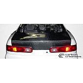 Extreme Dimensions Trunk Lid - Gloss Carbon Fiber Clear - 102873
