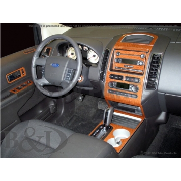 B & I Fender Dash Panel Trim WD921ASDB
