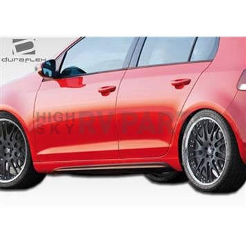 Extreme Dimensions Side Skirt - Primered Fiberglass Reinforced Plastic Black Set of 2 - 107282