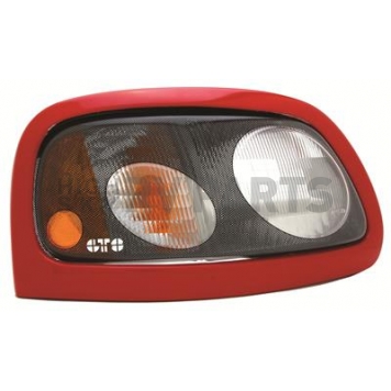 GT Styling Headlight Cover - Composilite Carbon Fiber Full Cover Set Of 2 - 962475