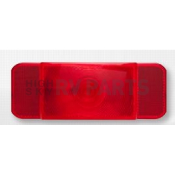 Optronics Tail Light Lens - Rectangle Red Single - AST60BP