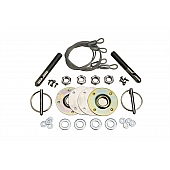 Ford Performance Hood Pin - Torsion Pin Polished Stainless Steel - M16700A