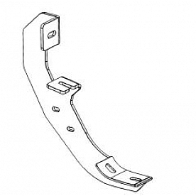 Westin Public Safety Nerf Bar Mounting Kit for Westin PRO TRAXX 6 Inch Oval Nerf Bars - 216408PK