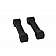 Kentrol Hood Latch Matte Polyurethane Black Set Of 2 - 70071