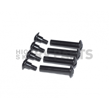 Kentrol Hood Latch Matte Polyurethane Black Set Of 2 - 70071-4