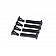 Kentrol Hood Latch Matte Polyurethane Black Set Of 2 - 70071