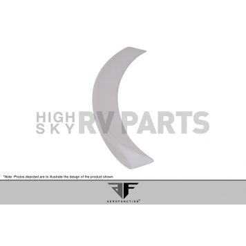 Extreme Dimensions Spoiler - 1 Piece Primered Fiberglass Gray - 107896-4