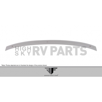Extreme Dimensions Spoiler - 1 Piece Primered Fiberglass Gray - 107896-5