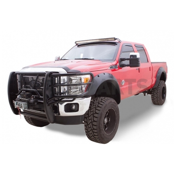 Bushwacker Fender Flare - Black Dura-Flex 2000 ABS Smooth Plastic Matte Set Of 2 - 4000911-1