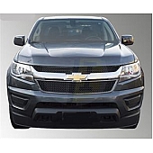 TFP (International Trim) Grille Insert - Mesh Trapezoid ABS Plastic Black Gloss - 68676GIB