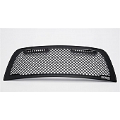 Putco Grille Insert - Black Powder Coated Aluminum Rectangular - 270527BL