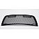 Putco Grille Insert - Black Powder Coated Aluminum Rectangular - 270527BL