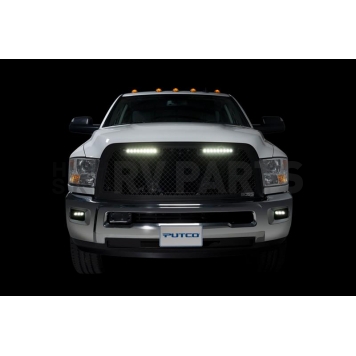Putco Grille Insert - Black Powder Coated Aluminum Rectangular - 270527BL-1
