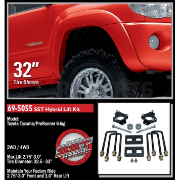 ReadyLIFT SST Series 3 Inch Lift Kit Suspension - 695055-1