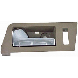Help! By Dorman Interior Door Handle - Lever Plastic Gray Housing With Silver Lever Single - 81776
