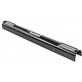 Westin Public Safety Bumper Push Bar Top Channel Cover Powder Coated Black Steel - 366015F2