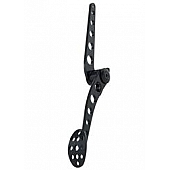 Lokar Performance Accelerator Pedal - Black Steel - XBAG6151