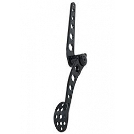 Lokar Performance Accelerator Pedal - Black Steel - XBAG6151