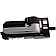 Help! By Dorman Interior Door Handle - Plastic Black Housing With Silver Lever And Black Knob Single - 83919