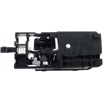 Help! By Dorman Interior Door Handle - Plastic Black Housing With Silver Lever And Black Knob Single - 83919-1