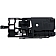 Help! By Dorman Interior Door Handle - Plastic Black Housing With Silver Lever And Black Knob Single - 83919