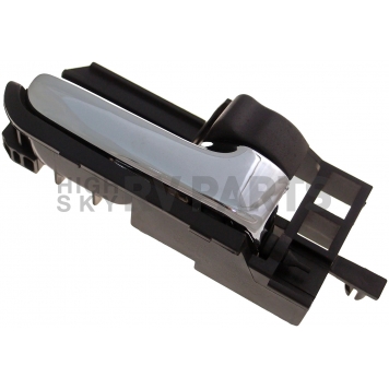 Help! By Dorman Interior Door Handle - Plastic Black Housing With Silver Lever And Black Knob Single - 83919-2