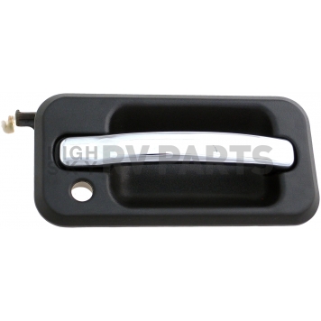 Help! By Dorman Exterior Door Handle - Plastic Silver Lever And Black Housing Single - 83398