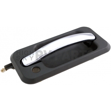 Help! By Dorman Exterior Door Handle - Plastic Silver Lever And Black Housing Single - 83398-2
