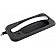 Help! By Dorman Exterior Door Handle - Plastic Silver Lever And Black Housing Single - 83398