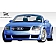 Extreme Dimensions Ground Effects Kit - Primered Fiberglass Reinforced Plastics 4-Piece - 111138