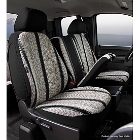Fia Seat Cover Saddle Blanket One Row - TR49-45 BLACK