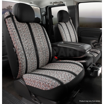 Fia Seat Cover Saddleblanket One Row - TR49-5 BLACK