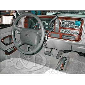 B & I Fender Dash Panel Trim 3D027B2SDB
