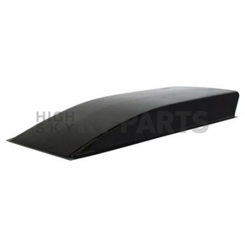 Harwood Fiberglass Hood Scoop - Cowl Induction Gelcoat Black - 1126