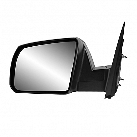K-Source Exterior Mirror Manual OEM Black Single - 70224T