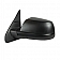 K-Source Exterior Mirror Manual OEM Black Single - 70224T