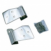 Rugged Ridge Exterior Mirror Relocation Bracket Polished Silver Stainless Steel Set Of 2 - 1102603