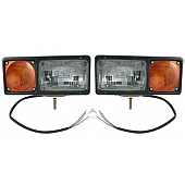 Grote Industries Snow Plow Light - 65 Watt Driving Light/ 45 Watt Parking Light Clear Driving/ Amber Parking - 642614