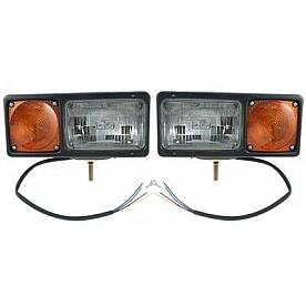 Grote Industries Snow Plow Light - 65 Watt Driving Light/ 45 Watt Parking Light Clear Driving/ Amber Parking - 642614
