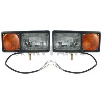 Grote Industries Snow Plow Light - 65 Watt Driving Light/ 45 Watt Parking Light Clear Driving/ Amber Parking - 642614