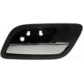 Help! By Dorman Interior Door Handle - Plastic Black Housing With Silver Lever Single - 81184