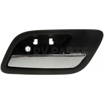 Help! By Dorman Interior Door Handle - Plastic Black Housing With Silver Lever Single - 81184