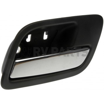 Help! By Dorman Interior Door Handle - Plastic Black Housing With Silver Lever Single - 81184-2