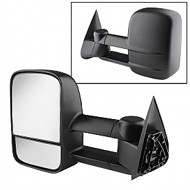 Xtune Exterior Towing Mirror Manual Rectangular Single - 9924910