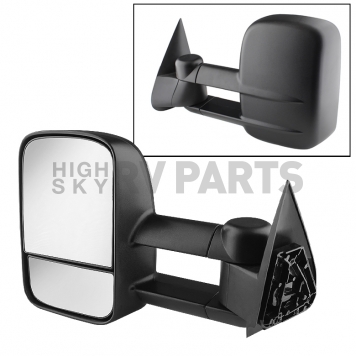 Xtune Exterior Towing Mirror Manual Rectangular Single - 9924910